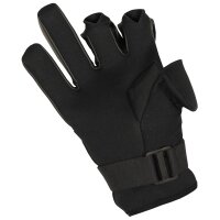 Fingerhandschuhe "Mesh" - Schwarz - wasserabweisendes Neopren - dünne und weiche Ausführung