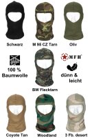 Sturmhaube - Balaclava - 1 Loch - Dünn -...