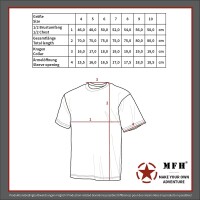 BW Tropenunterhemd - halbarm - Spezialmateialrmix - hohe Atmungsaktivität - Nationalabzeichen - 60 % Baumwolle, 40 % Polyester - Variante: Schwarz-7
