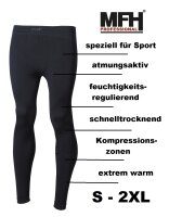 Thermo Funktions Unterhose - schwarz - speziell für...