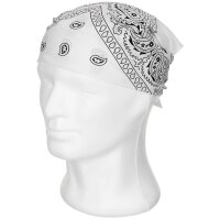 Bandana - ca. 55 x 55 cm - atmungsaktiv und feuchtigkeitsleitend - 100 % Baumwolle