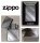 Original Zippo Feuerzeug - "Diagonal Wave" - Benzinfeuerzeug - Sturmfeuerzeug - Chrome Gebürstet mit Wellenmuster