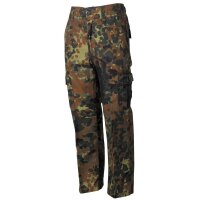 US BDU Kinderhose - hochwertiges Mischgewebe - 2 seitliche Einschubtasche - 65 % Polyester, 35 % Baumwolle