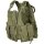 Weste "Ranger" mit Trinksystem - div. Taschen - Weitenregulierung an der Hüfte - Molle - 100% Polyester