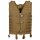 Weste "Molle Light" - taktische Weste mit Modularsystem- Höhen-/ Weitenregulierung - Rettungsgriff - 100 % Polyester