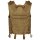 Weste "Molle Light" - taktische Weste mit Modularsystem- Höhen-/ Weitenregulierung - Rettungsgriff - 100 % Polyester
