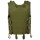 Weste "Molle Light" - taktische Weste mit Modularsystem- Höhen-/ Weitenregulierung - Rettungsgriff - 100 % Polyester