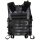 Weste "Molle Light" - taktische Weste mit Modularsystem- Höhen-/ Weitenregulierung - Rettungsgriff - 100 % Polyester