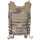 Weste "Molle Light" - taktische Weste mit Modularsystem- Höhen-/ Weitenregulierung - Rettungsgriff - 100 % Polyester