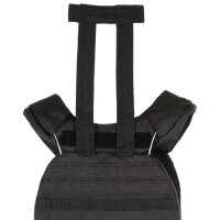 Tactical Weste "Laser Molle" - mit Abwurfsystem - leicht und komfortabe - verlängerbarer Rettungsgriff - 100 % Polyester