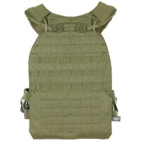 Tactical Weste "Laser Molle" - mit Abwurfsystem - leicht und komfortabe - verlängerbarer Rettungsgriff - 100 % Polyester