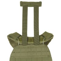 Tactical Weste "Laser Molle" - mit Abwurfsystem - leicht und komfortabe - verlängerbarer Rettungsgriff - 100 % Polyester
