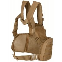 Chest Rig "Mission" - Mesh Polsterung - leichte, taktische Kampfweste mit Modularsystem - ca. 1,2 kg - 100 % Polyester