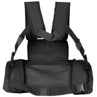 Chest Rig "Mission" - Mesh Polsterung - leichte, taktische Kampfweste mit Modularsystem - ca. 1,2 kg - 100 % Polyester