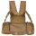 Chest Rig "Mission" - Mesh Polsterung - leichte, taktische Kampfweste mit Modularsystem - ca. 1,2 kg - 100 % Polyester