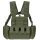 Chest Rig "Mission" - Mesh Polsterung - leichte, taktische Kampfweste mit Modularsystem - ca. 1,2 kg - 100 % Polyester