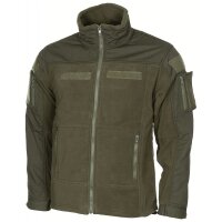 Fleece Jacke "Combat" - "YKK" Reißverschlüsse - Bund zur Weitenregulierung - Achselbelüftung - 100 % Polyester
