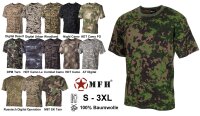 US T-Shirt - halbarm - klassische Variante - Rundhals -...