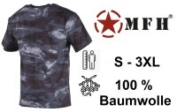US T-Shirt - halbarm - klassische Variante - Rundhals - Single Jersey - 100 % Baumwolle