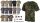 US T-Shirt - halbarm - klassische Variante - Rundhals - Single Jersey - 100 % Baumwolle