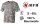 US T-Shirt - halbarm - klassische Variante - Rundhals - Single Jersey - 100 % Baumwolle