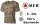 US T-Shirt - halbarm - klassische Variante - Rundhals - Single Jersey - 100 % Baumwolle