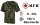US T-Shirt - halbarm - klassische Variante - Rundhals - Single Jersey - 100 % Baumwolle