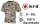 US T-Shirt - halbarm - klassische Variante - Rundhals - Single Jersey - 100 % Baumwolle