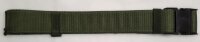 Original Feldkoppel - 5,8 cm Breite - neuwertig mit Lagerspuren -100 % Polyester - oliv  - Britische Armee