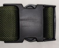 Original Feldkoppel - 5,8 cm Breite - neuwertig mit Lagerspuren -100 % Polyester - oliv  - Britische Armee