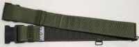 Original Feldkoppel - 5,8 cm Breite - neuwertig mit Lagerspuren -100 % Polyester - oliv  - Britische Armee