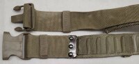 Original Feldkoppel - 5,8 cm Breite - gebraucht -100 % Polyester - oliv light  - Britische Armee