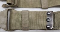Original Feldkoppel - 5,8 cm Breite - gebraucht -100 % Polyester - oliv light  - Britische Armee