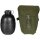 Britische Feldflaschen Set - inkl. Tasche - ca. 1 Liter - schwarz - NSN: 8465-99-709-4430 - Original Militär