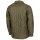 BW Unterziehjacke "Kälteschutz" - oliv - sehr warm - Steppjacke mit Front-Reißverschluss - hochschließender Kragen