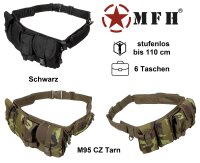 Hüftgurt - Multifunktionsgurt - mit 6 Taschen - ca....