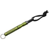 Feuerstarter "Compact" mit Zündstein und Schaber - oliv - Magnesium - sehr kompakt - Packmaß: 6 mm x 10 cm
