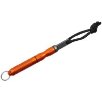 Feuerstarter "Compact" mit Zündstein und Schaber - orange - Magnesium - sehr kompakt - Packmaß: 6 mm x 10 cm
