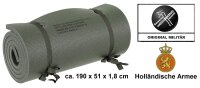 Holländische Isomatte - Oliv - Höhe ca. 18 mm -...