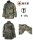 Bundeswehr Kampfjacke - Einsatz-/Übungsjacke - lang - flecktarn - Obermaterial: 65 % Baumwolle, 35 % Polyester