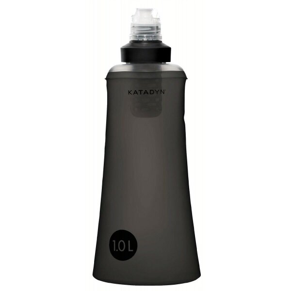Katadyn - Tragbarer Faltbarer Wasserfilter - 1 Liter - "Black Edition"