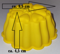 Silikonform - Kuchen - Gupf
