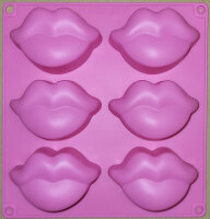Silikonform - Lippen - Kussmund