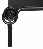 Disc-O-Bed - Feldbett One XLT- Überbreite ca. 201 x 88cm - bis ca. 227kg