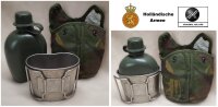 NL Holländische Feldflaschen Set - ca. 0,8 Liter -...