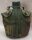 NL Holländische Feldflaschen Set - ca. 0,8 Liter - Kunststoff - inkl. Metall Becher mit Klappgriffen - NL Tarn - Original Militär