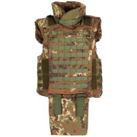 Italienische Kugelsichere Schutzweste -  NC4-09 - Vegetato - Original Militär