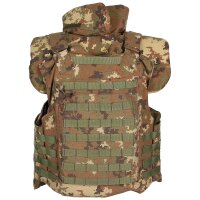 Italienische Kugelsichere Schutzweste -  NC4-09 - Vegetato - Original Militär