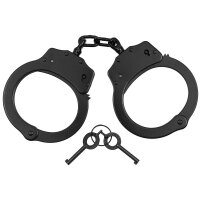 Stahl Handschellen - Handfesseln - "Deluxe" -...