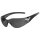 KHS® Armee Sportbrille - Smoke - widerstandsfähige Vollrandbrille - beschussfeste HLT®- Qualitätsgläser - ohne Kordelband